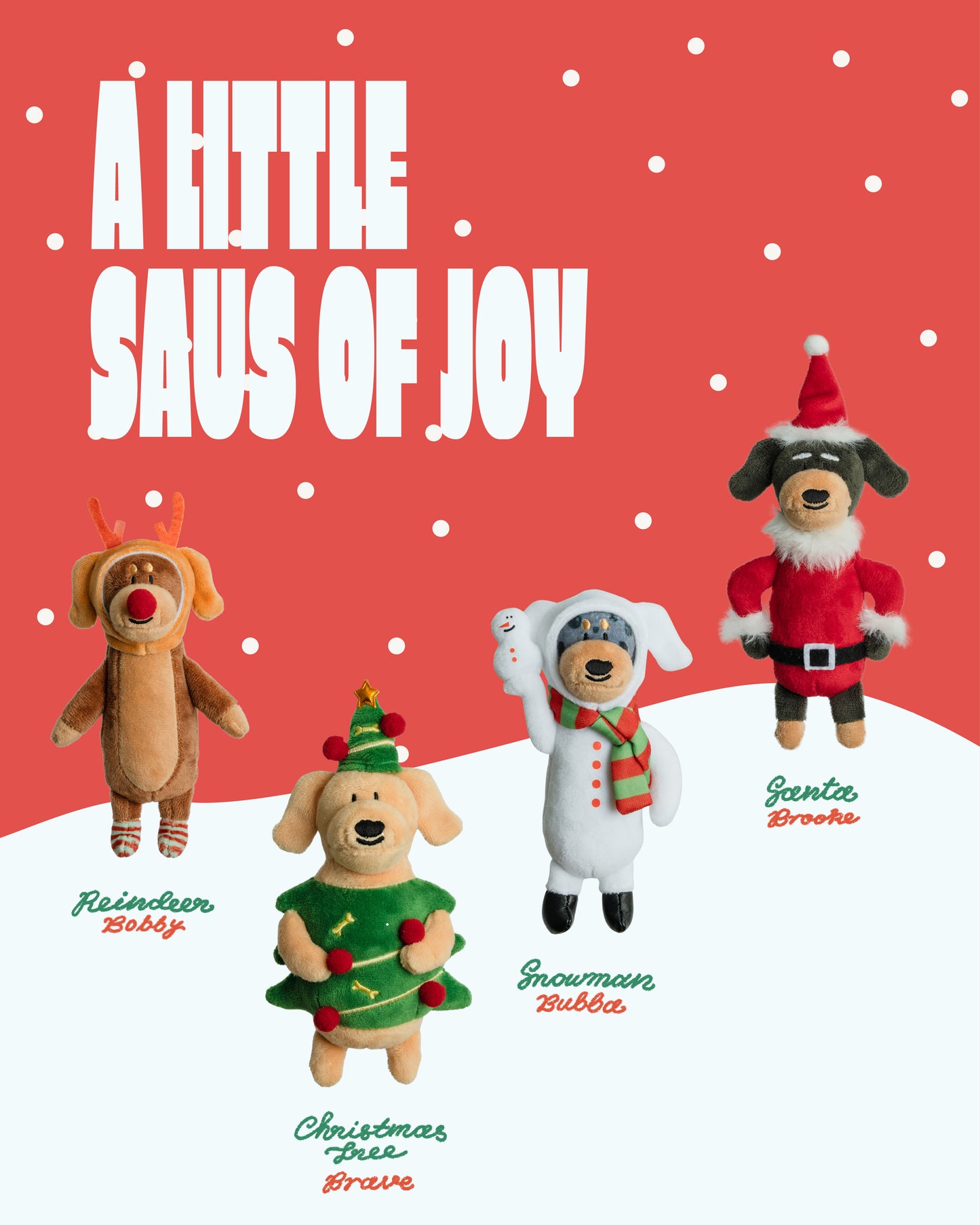 泰國臘腸狗盲盒 (🎄聖誕節ver.)