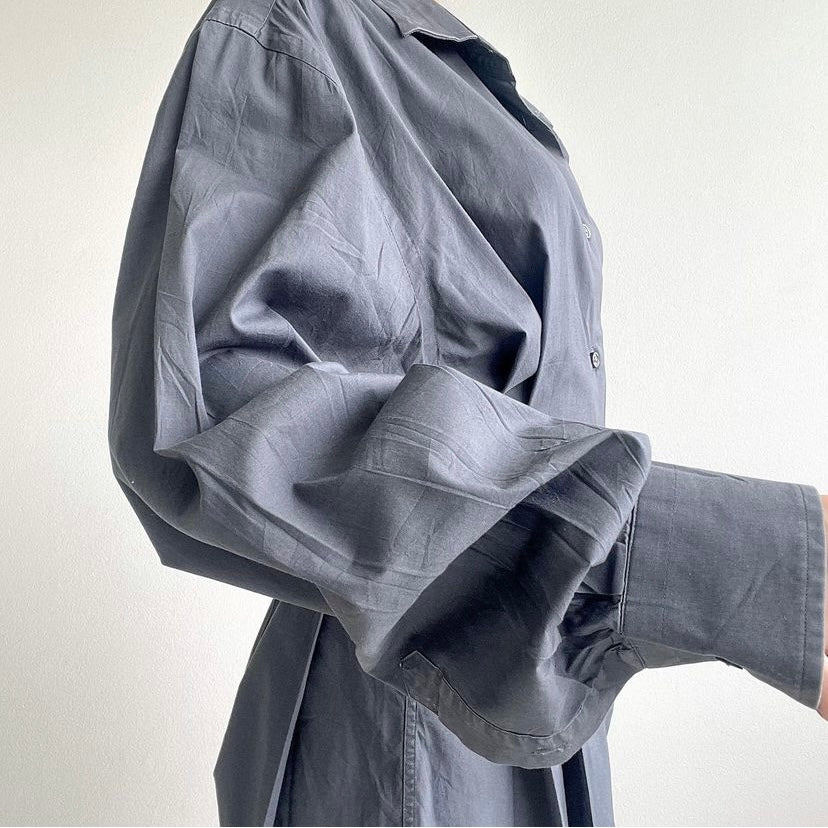 Grey (Special Color)- Remade Corset Shirt Dress