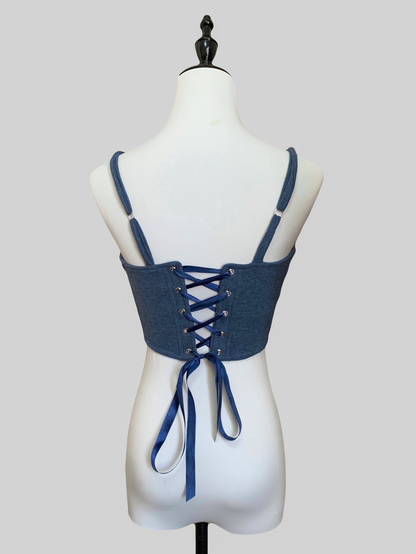 Blue Tommy Hilfiger Remade Camisole Corset