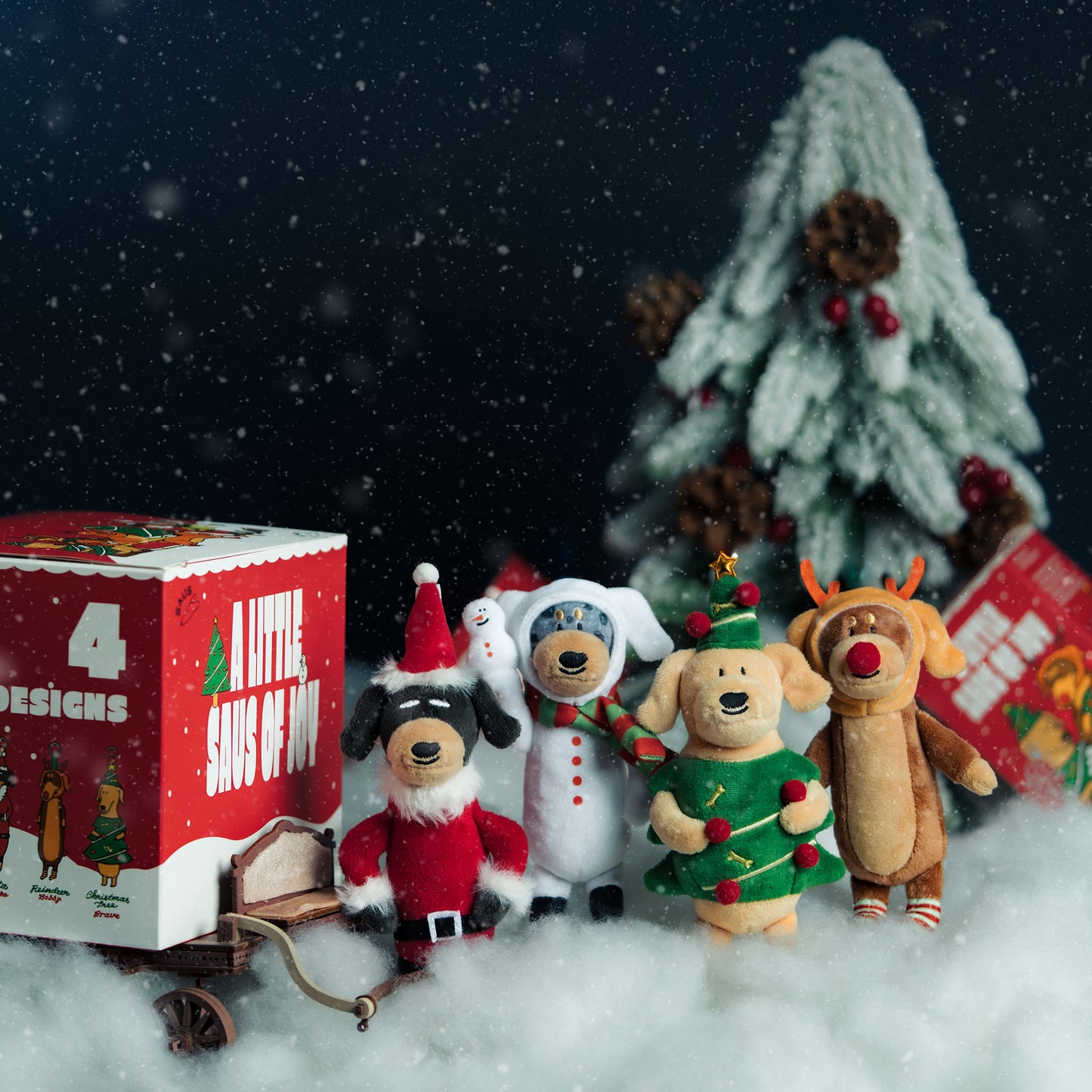 泰國臘腸狗盲盒 (🎄聖誕節ver.)