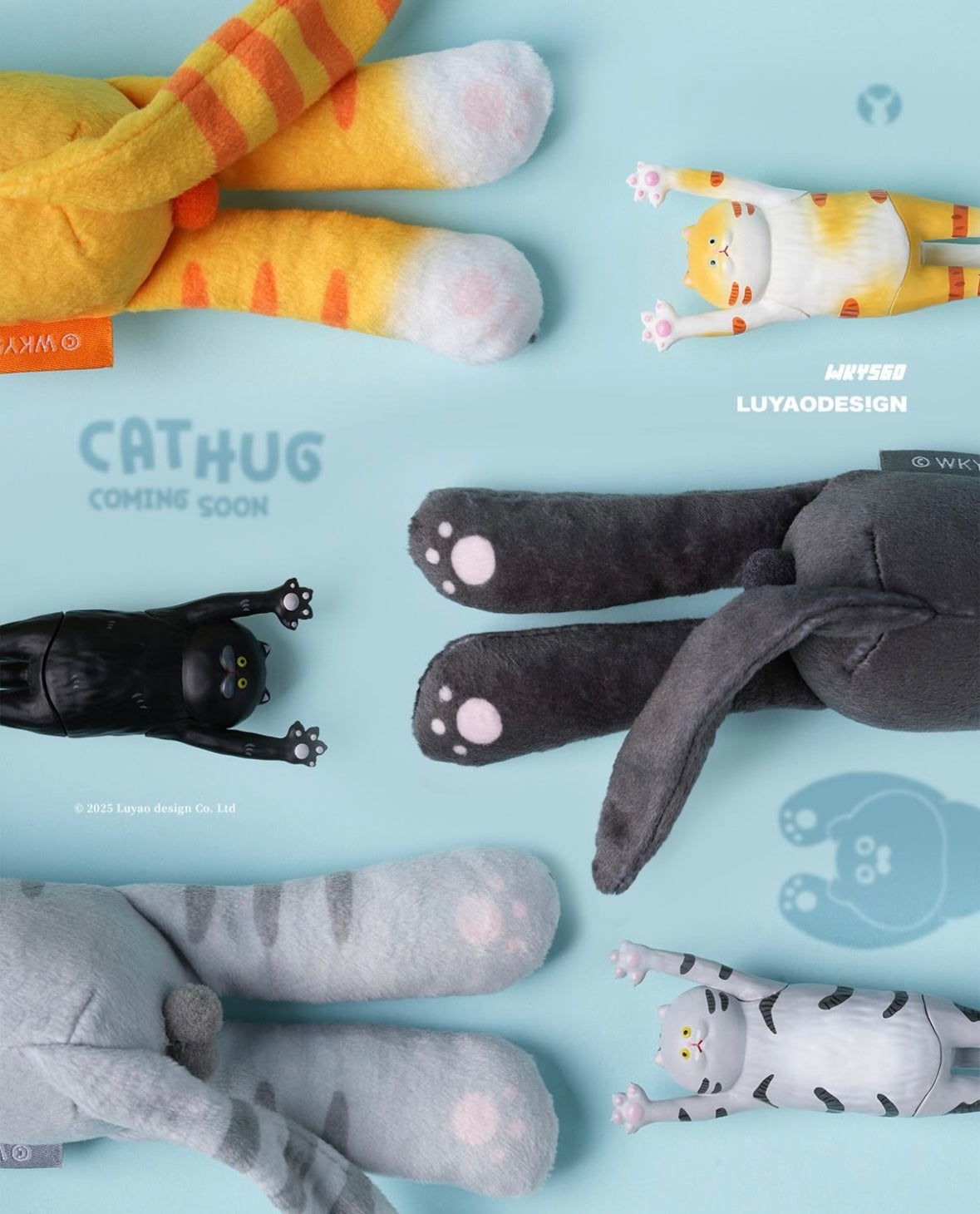 “貓的抱抱” 公仔盲盒🐱