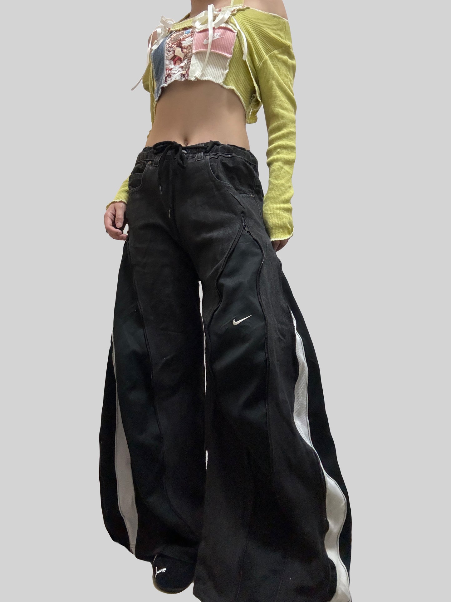 Black Nike Sweatpants X Black Jeans Remade #84