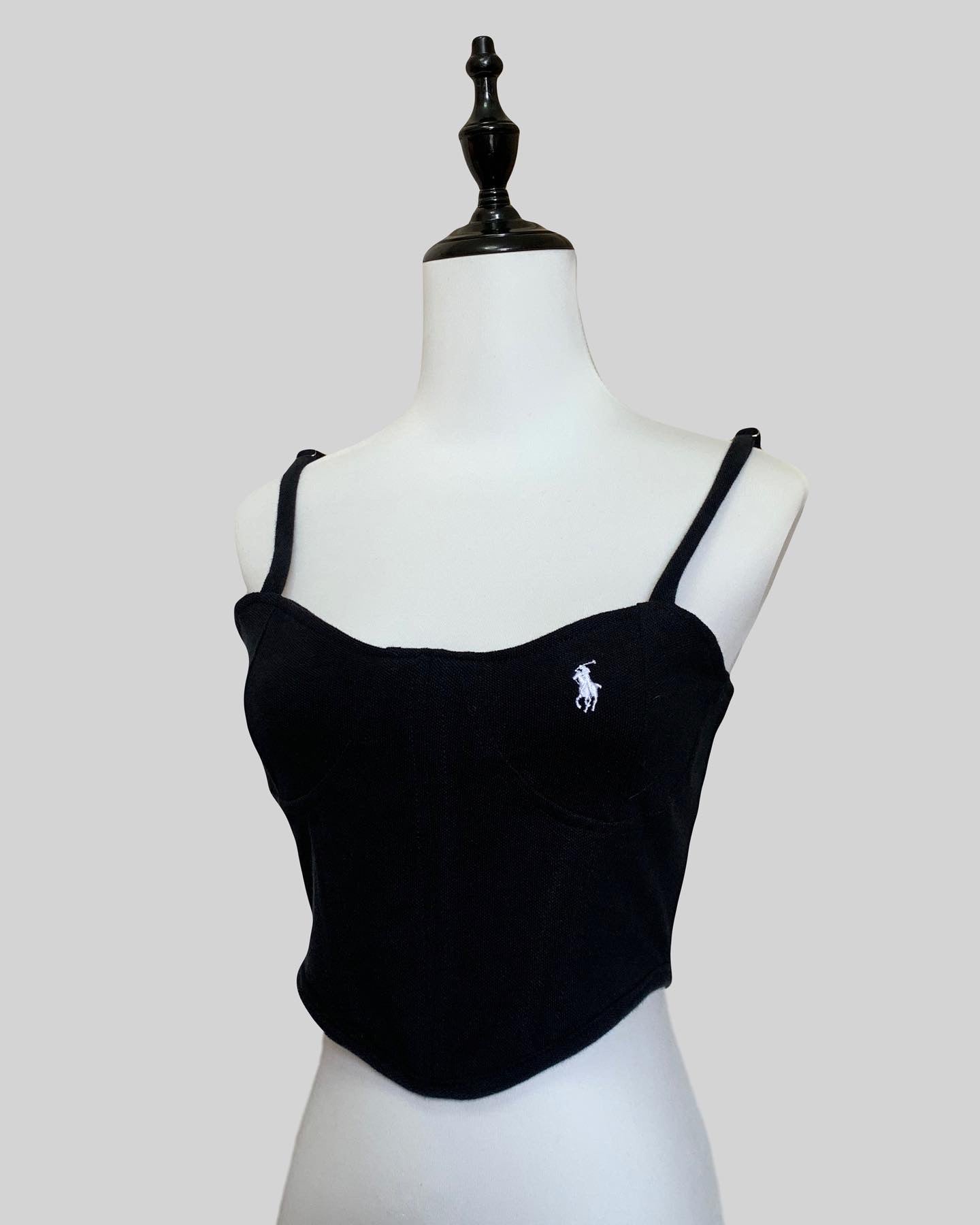 Black Ralph Lauren Remade Camisole Corset