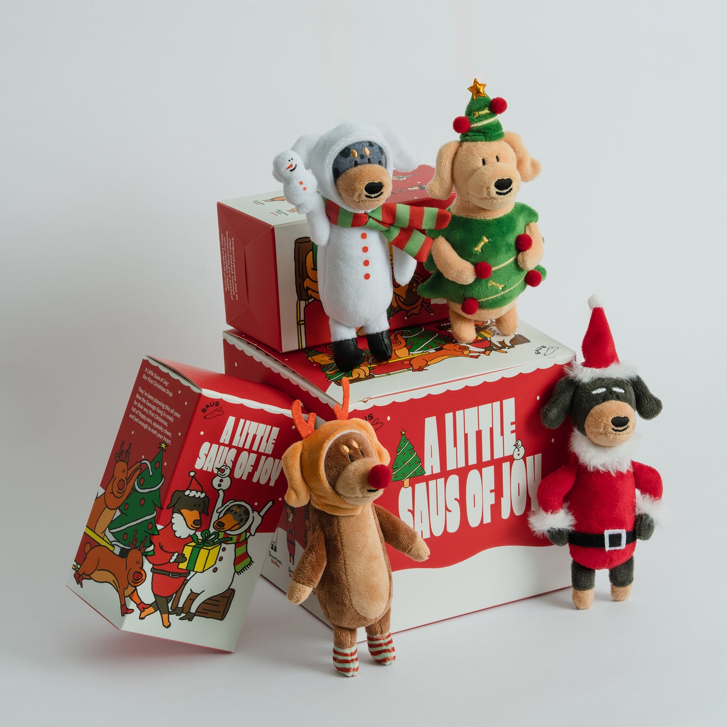 泰國臘腸狗盲盒 (🎄聖誕節ver.)