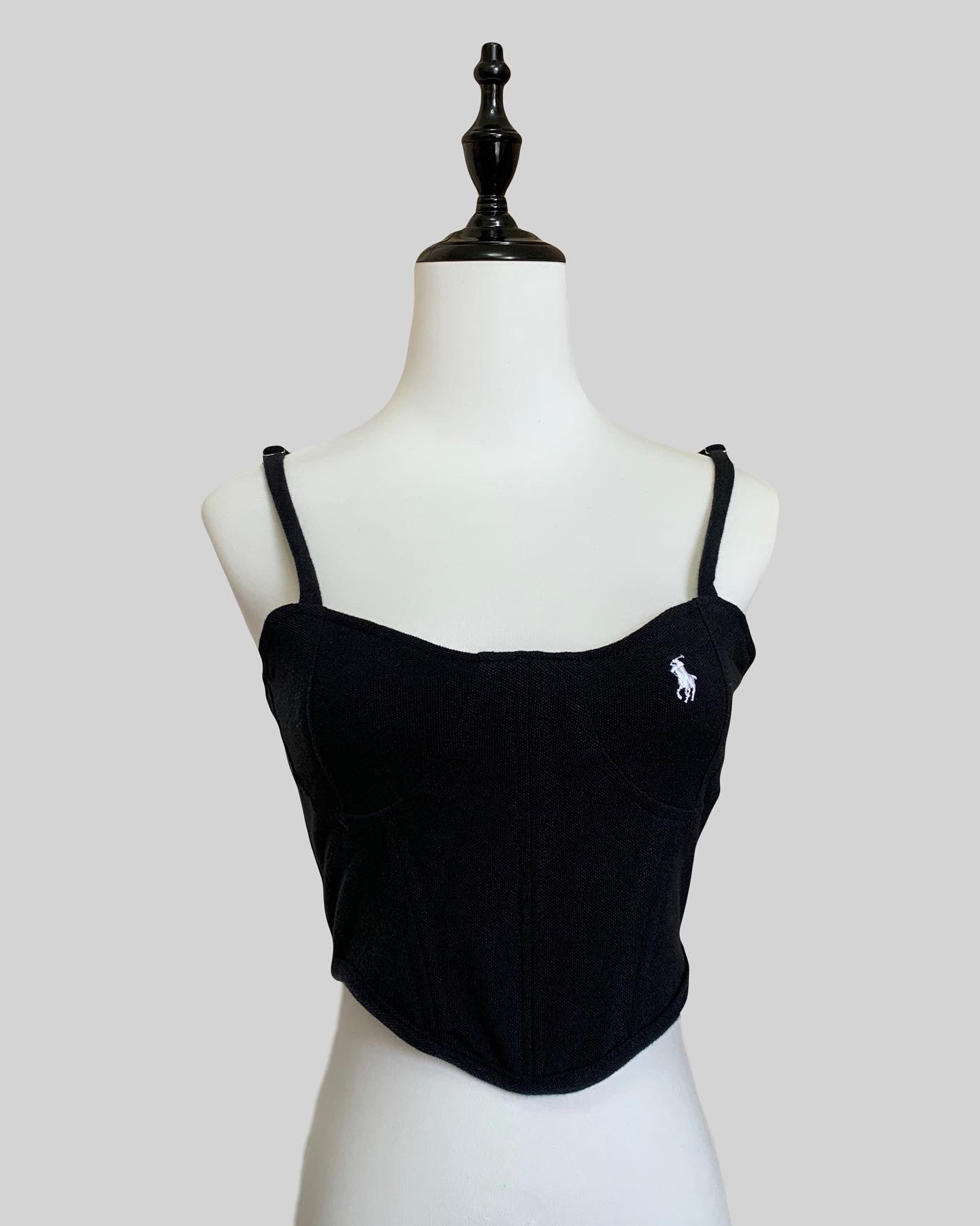 Black Ralph Lauren Remade Camisole Corset