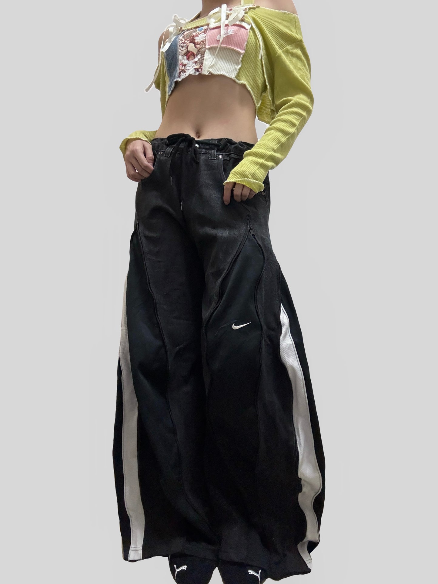 Black Nike Sweatpants X Black Jeans Remade #84