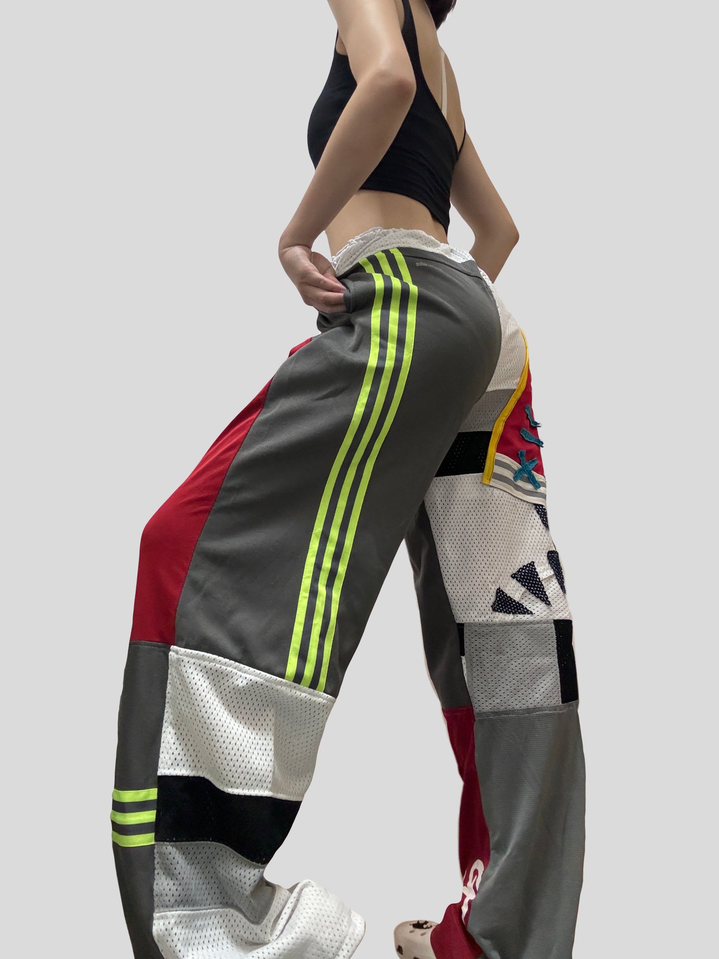 Jersey Remade Patchwork Pants #22