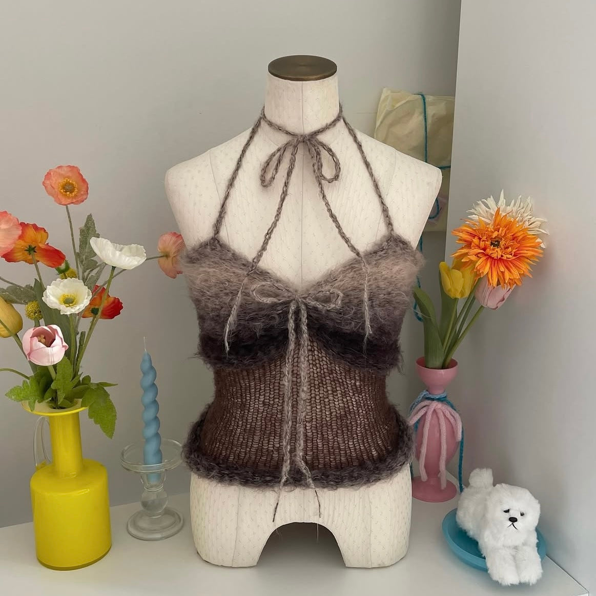 Handmade Crochet Top #3 ୨୧