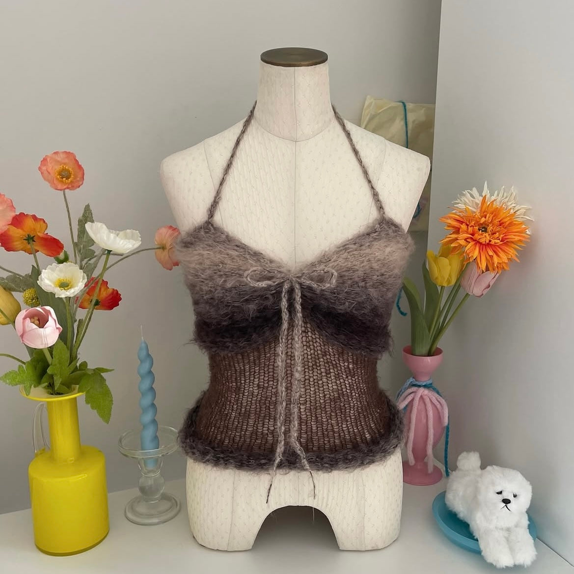 Handmade Crochet Top #3 ୨୧